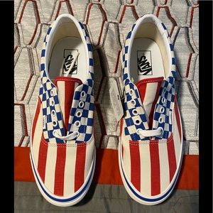 Vans Era 95 Dx (Red, White, & Blue) Size 10